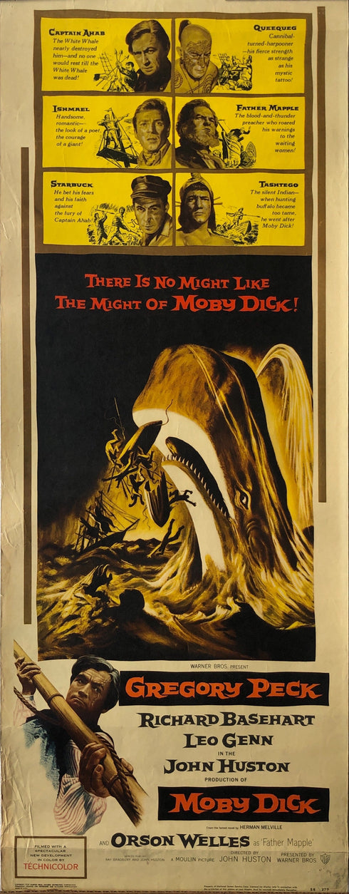moby dick 1956 insert card